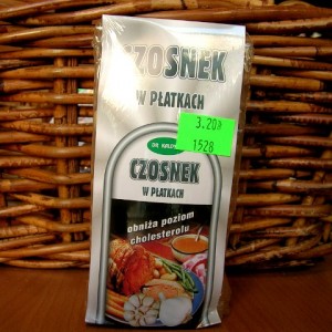 Czosnek w płatkach, Dr Kaldysz 80g